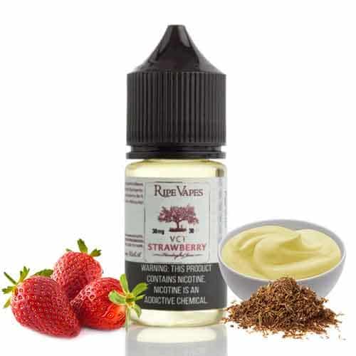 Ripe Vapes E-liquid VCT Strawberry Salt By Ripe Vapes 30ml 30mg 50mg