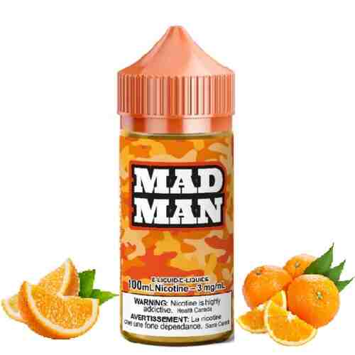 Moduman 100 MadMan - Crazy Orange 100ml - Riyadh Vape - Vape Shop Neom