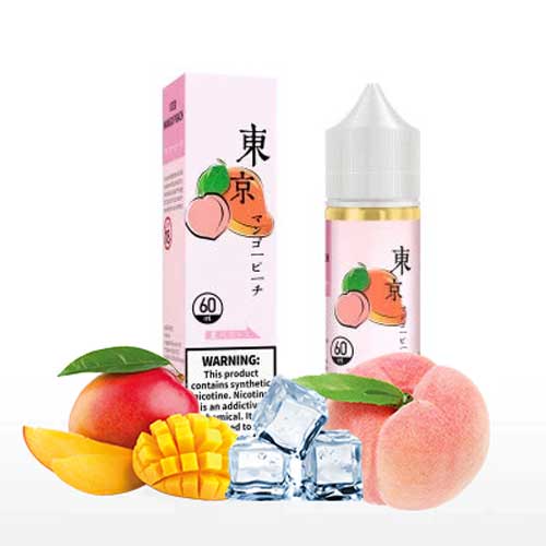 Tokyo Iced Mango Peach - Riyadh Vape - Tokyo Mango Peach Riyadh